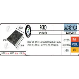 Filtro Cabina Ecosport