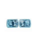 Par faros cuadrados grande universal