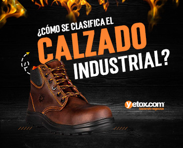 ¿Cómo se clasifica el calzado industrial?